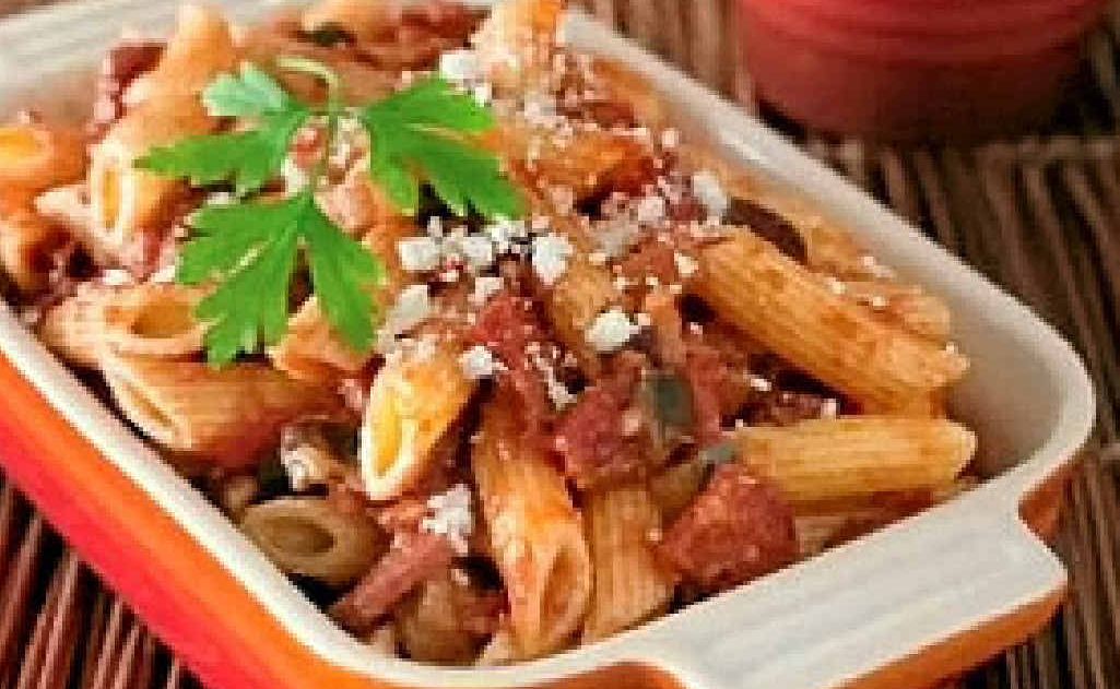 Cacciatore sausage penne is an easy to make winter favourite. Cacciatore sausage penne is an easy to make winter favourite.